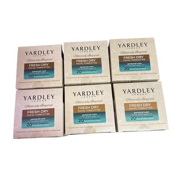Yardley Other - Yardley  Fresh Dry Facial 120 Towelettes/ 6 boxes